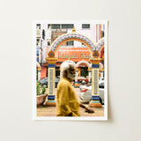 Brickfields - Kuala Lumpur Street Photography Art Print / Canvas Framed Photograph Vibrant Ornate Archway Intricate Patterns Sign,
