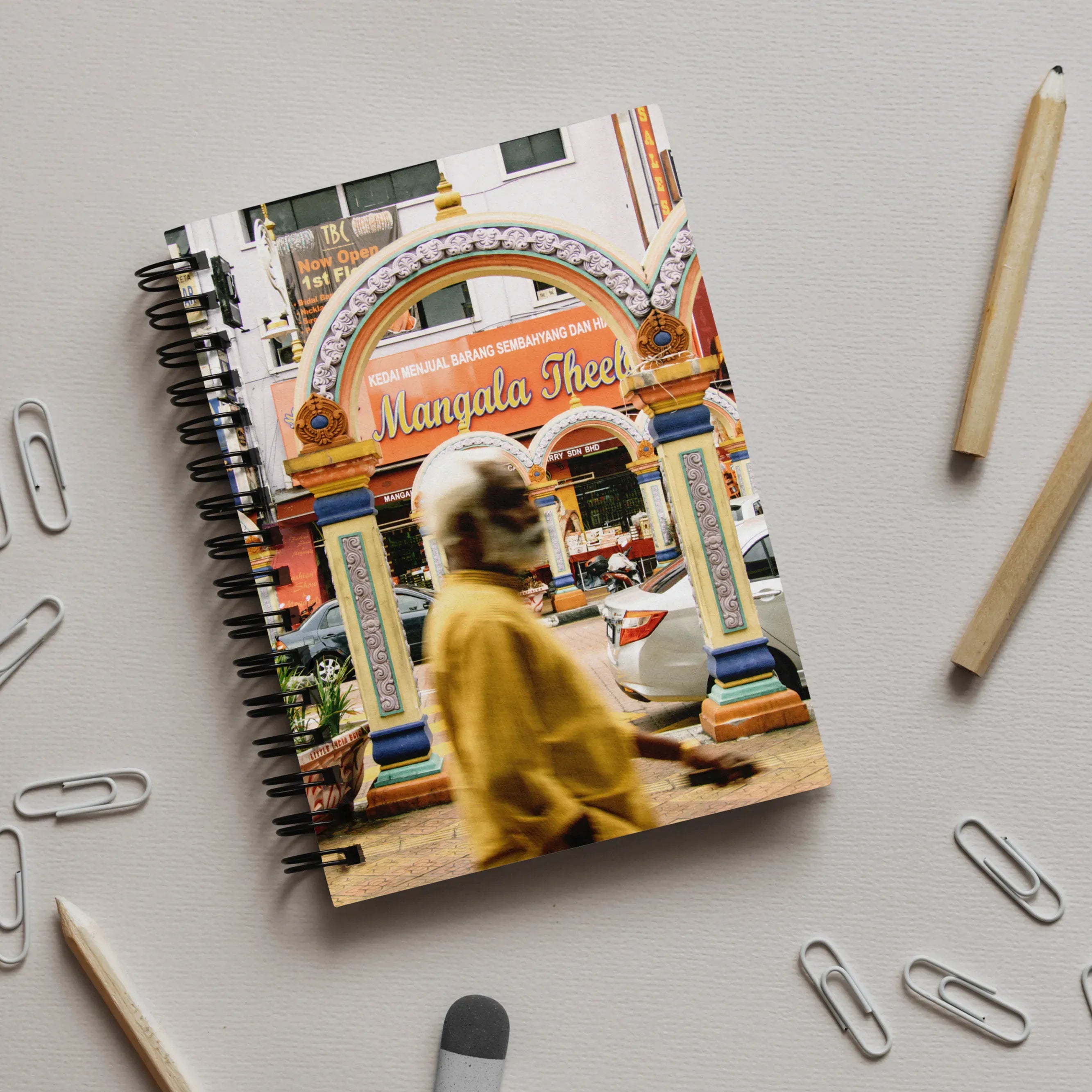 Brickfields - Kuala Lumpur Street Photography Notebook - Notebooks & Notepads - Aesthetic Art
