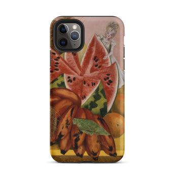 The Bride Frightened at Seeing Life Opened - Frida Kahlo Iphone Case, 11 Pro Max / Matte, Iphone Colorful Fruit-themed Protective Case