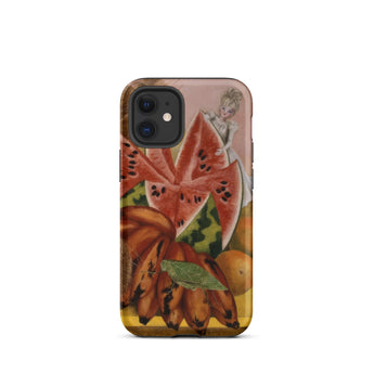 The Bride Frightened at Seeing Life Opened - Frida Kahlo Iphone Case, 12 Mini / Matte, Iphone 11 Case Life Painting Sliced Watermelons