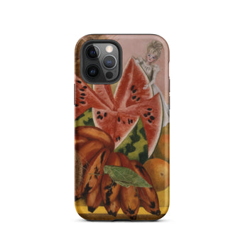 The Bride Frightened at Seeing Life Opened - Frida Kahlo Iphone Case, 12 Pro / Matte, Iphone Colorful Fruit-themed Protective Case