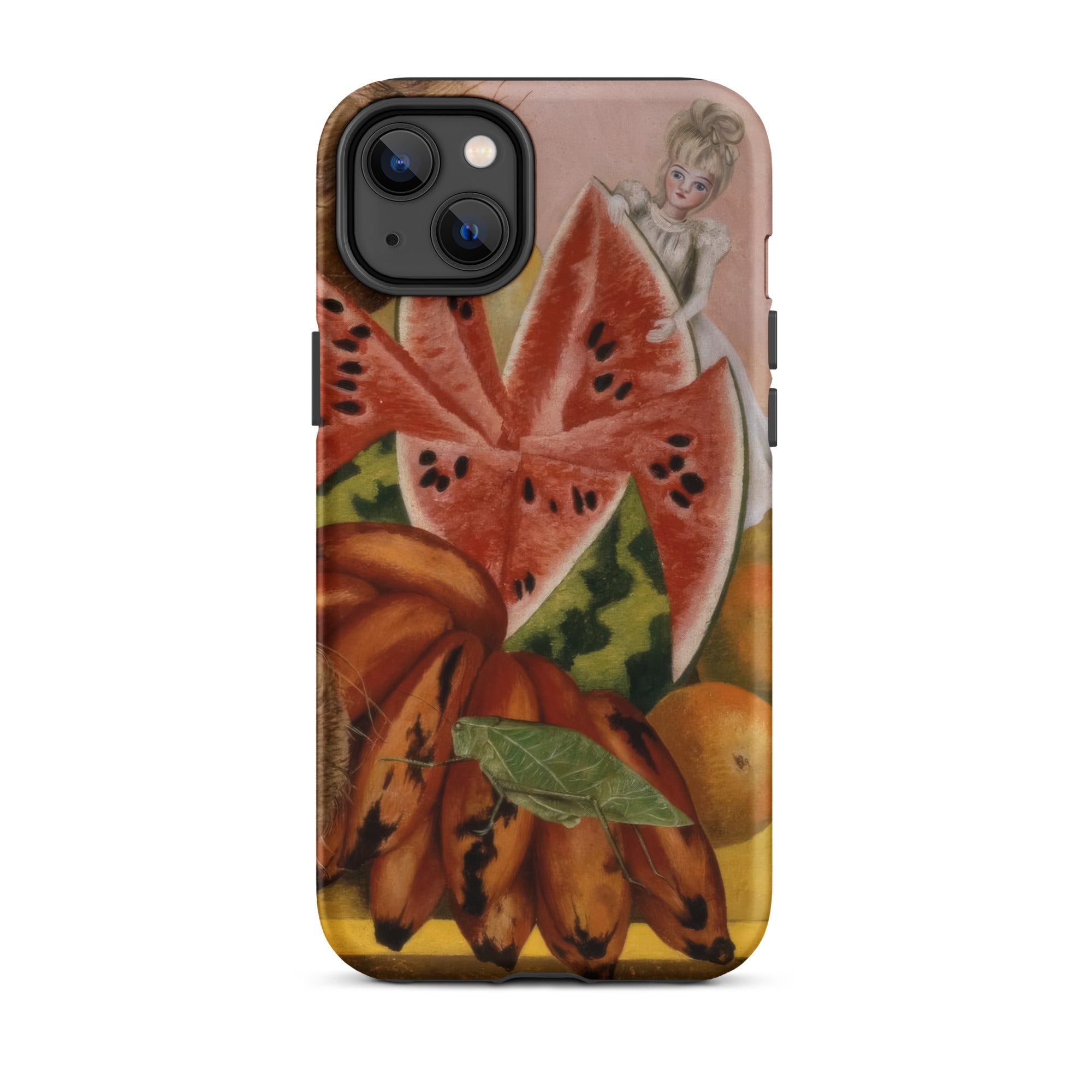 The Bride Frightened at Seeing Life Opened - Frida Kahlo Iphone Case, 14 Plus / Matte