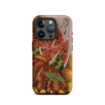 The Bride Frightened at Seeing Life Opened - Frida Kahlo Iphone Case, 15 Pro / Matte, Iphone Case Life Painting Fruit