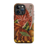 The Bride Frightened at Seeing Life Opened - Frida Kahlo Iphone Case, 15 Pro Max / Matte, Iphone Colorful Case Life Fruit Figure
