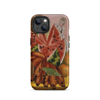 The Bride Frightened at Seeing Life Opened - Frida Kahlo Phone Case Iphone 13 / Matte Iphone Case Life Painting Sliced Watermelons Bananas