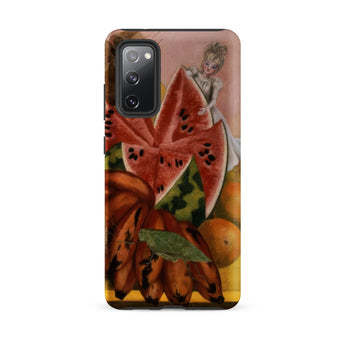 The Bride Frightened at Seeing Life Opened - Frida Kahlo Samsung Case, Galaxy S20 Fe / Matte, Smartphone Case Still-life Painting Fruits