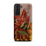 The Bride Frightened at Seeing Life Opened - Frida Kahlo Samsung Case, Galaxy S21 Plus / Matte, Smartphone Case Whimsical Life Painting