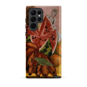 The Bride Frightened at Seeing Life Opened - Frida Kahlo Samsung Case, Galaxy S22 Ultra / Matte, Smartphone Case Vibrant Life Painting