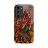 The Bride Frightened at Seeing Life Opened - Frida Kahlo Samsung Case, Galaxy S23 Plus / Matte, Smartphone Case Vibrant Life Painting