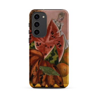 The Bride Frightened at Seeing Life Opened - Frida Kahlo Samsung Case, Galaxy S23 Plus / Matte, Smartphone Case Vibrant Life Painting