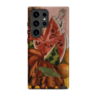 The Bride Frightened at Seeing Life Opened - Frida Kahlo Samsung Case, Galaxy S24 Ultra / Matte, Smartphone Decorative Case Life Painting
