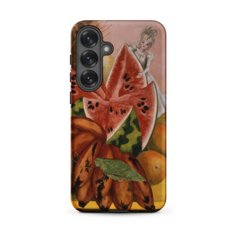 The Bride Frightened at Seeing Life Opened - Frida Kahlo Samsung Case, Galaxy S25 Plus / Matte, Smartphone Case Vibrant Still-life Painting