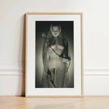 The Bride - Max Dupain kunstprint / Canvas, 12x18’’ / 31x46cm / Naturel frame / Passe-partout, Posterprints & visuele kunstwerken, Toby Leon