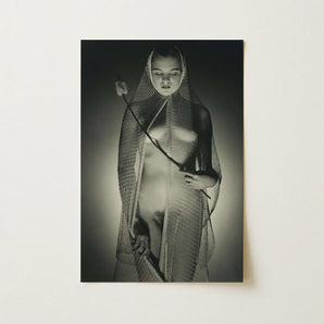The Bride - Max Dupain Kunstdruck / Leinwand, 12x18’’ / 31x46cm / Ungerahmt / ohne Rand, Poster Drucke & visuelle Kunstwerke, Toby Leon
