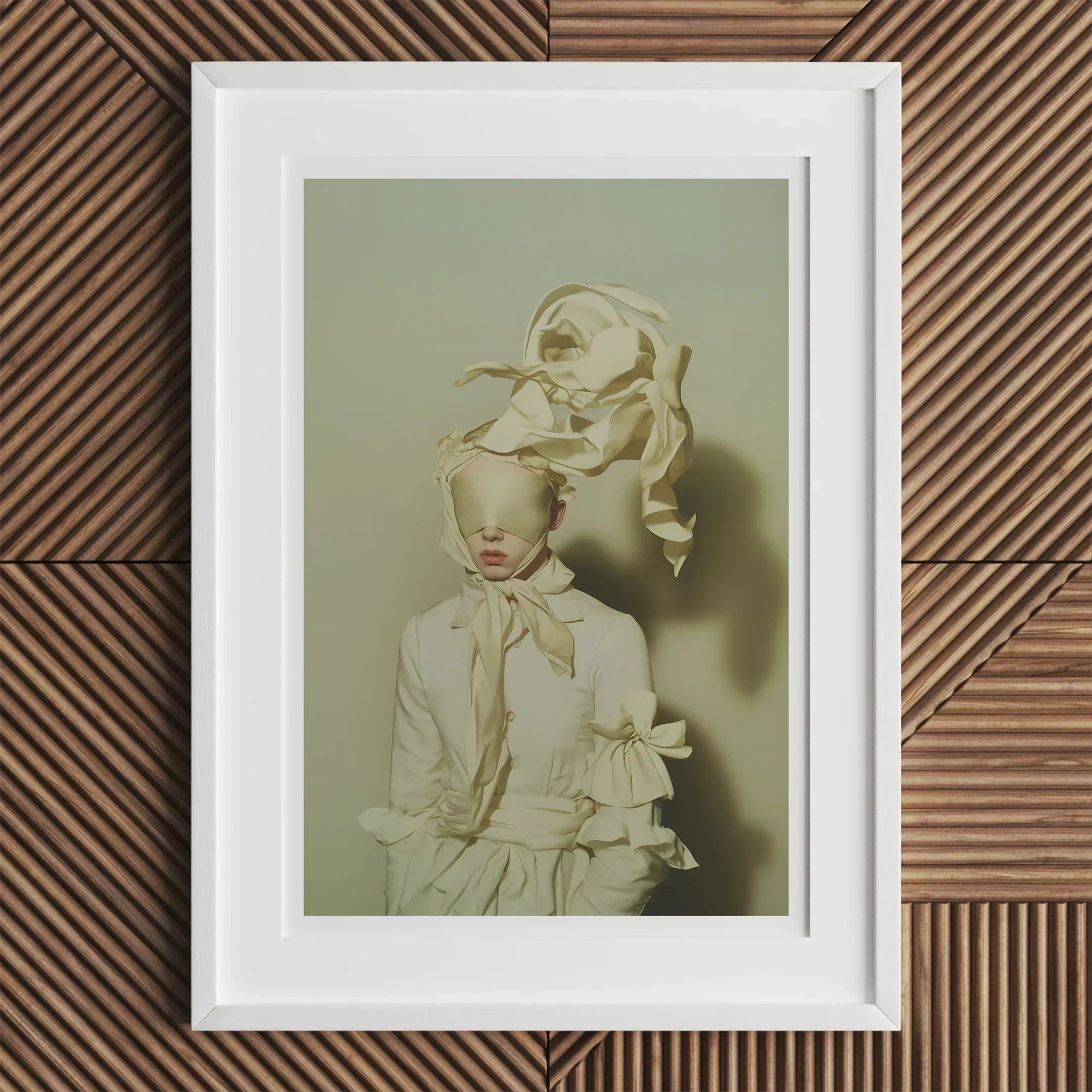 Bright Side - Surreal High Fashion Art Print, Framed Art Print