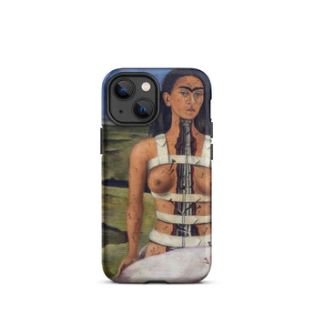 The Broken Column - Frida Kahlo Iphone Case, 13 Mini / Matte, Iphone Case Frida Kahlo’s Broken Column Painting