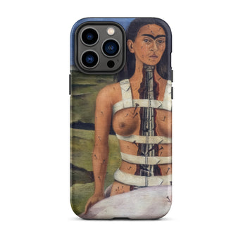 The Broken Column - Frida Kahlo Iphone Case, 13 Pro Max / Matte, Iphone Case Frida Kahlo’s Broken Column Painting