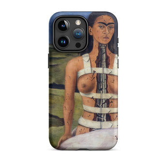 The Broken Column - Frida Kahlo Iphone Case, 15 Pro Max / Matte, Iphone Case Frida Kahlo’s Broken Column Painting