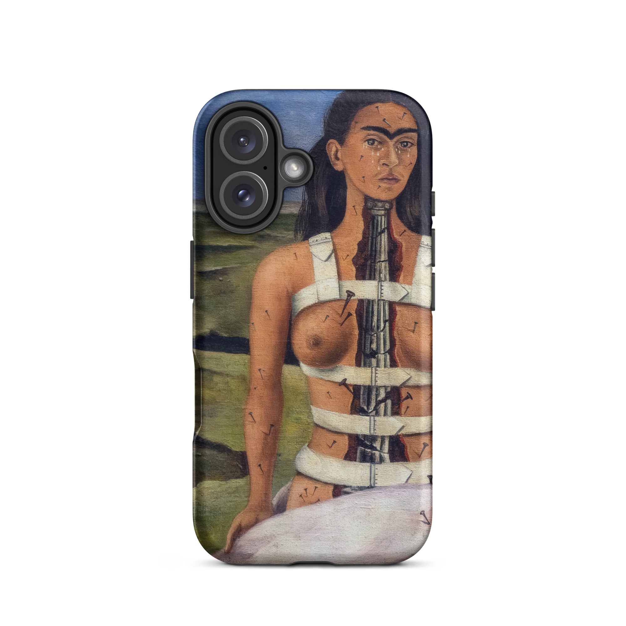 The Broken Column - Frida Kahlo Iphone Case, 16 / Matte
