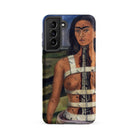 The Broken Column - Frida Kahlo Samsung Case, Galaxy S21 Fe / Matte, Smartphone Case Printed Frida Kahlo’s Broken Column Painting