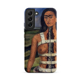 The Broken Column - Frida Kahlo Samsung Case, Galaxy S22 Plus / Matte, Phone Case Stylized Portrait Frida Kahlo’s Broken Column
