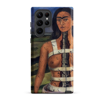 The Broken Column - Frida Kahlo Samsung Case, Galaxy S22 Ultra / Matte, Frida Kahlo Broken Column Phone Case