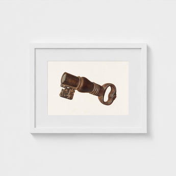 Bronze Key Bank - William O. Fletcher 1930s Art Print / Canvas Decorative, Enigmatic Prints