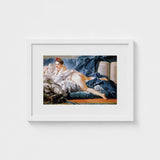 Brunette Odalisque - Francois Boucher Nude Art Print / Canvas François Boucher’s, 18th-century Rococo Masterpiece, Prints