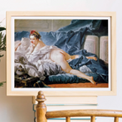 Brunette Odalisque - Francois Boucher Nude Art Print Posters Prints & Visual Artwork