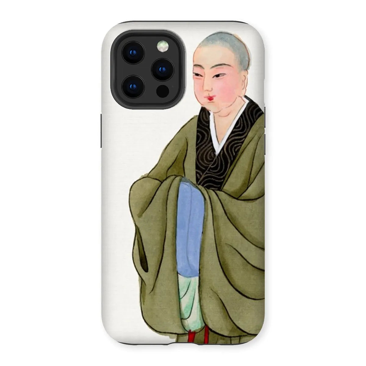 Buddhist Monk - Manchu Chinese Aesthetic Art Phone Case - Iphone 13 Pro Max / Matte - Mobile Phone Cases - Aesthetic Art