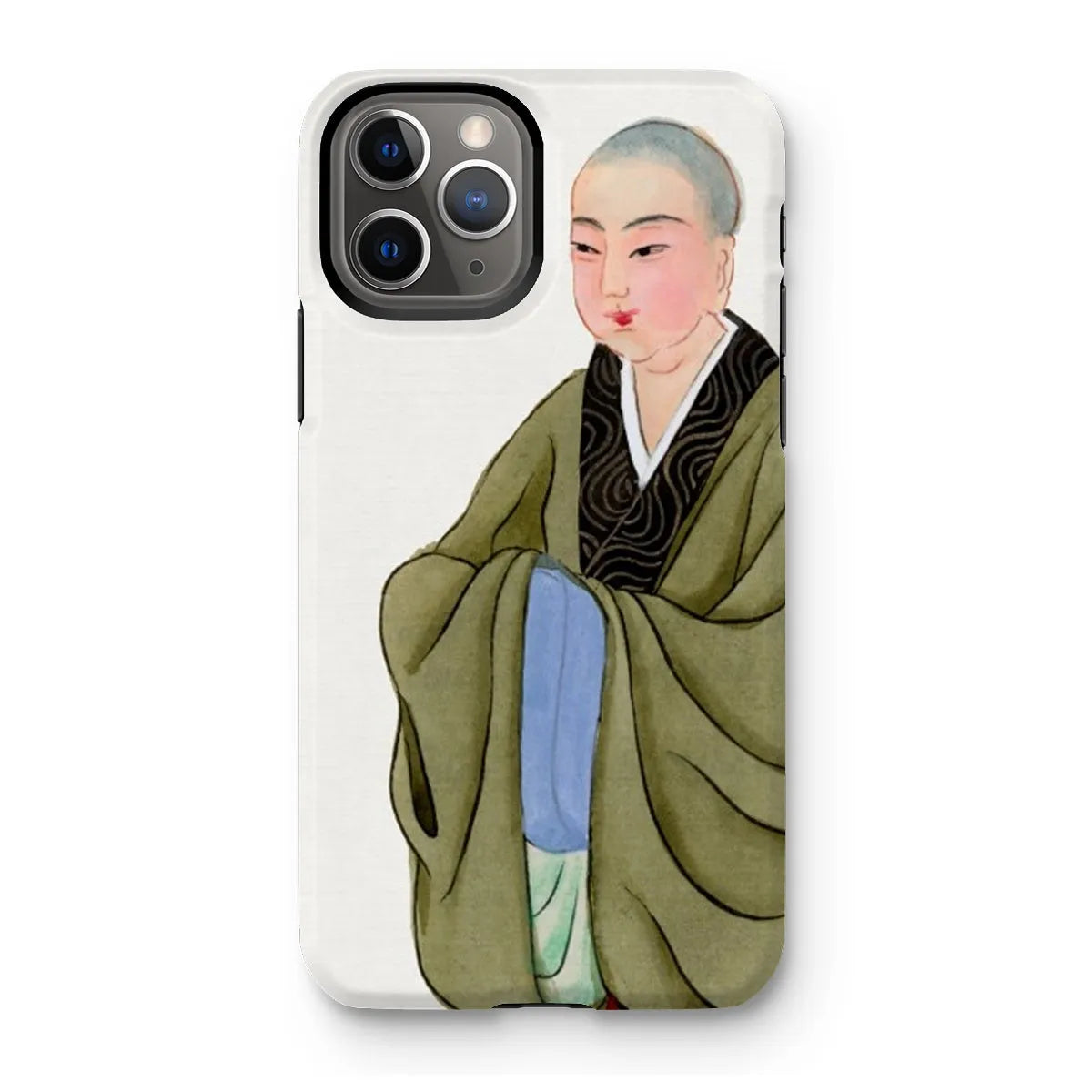 Buddhist Monk - Manchu Chinese Aesthetic Art Phone Case - Iphone 11 Pro / Matte - Mobile Phone Cases - Aesthetic Art