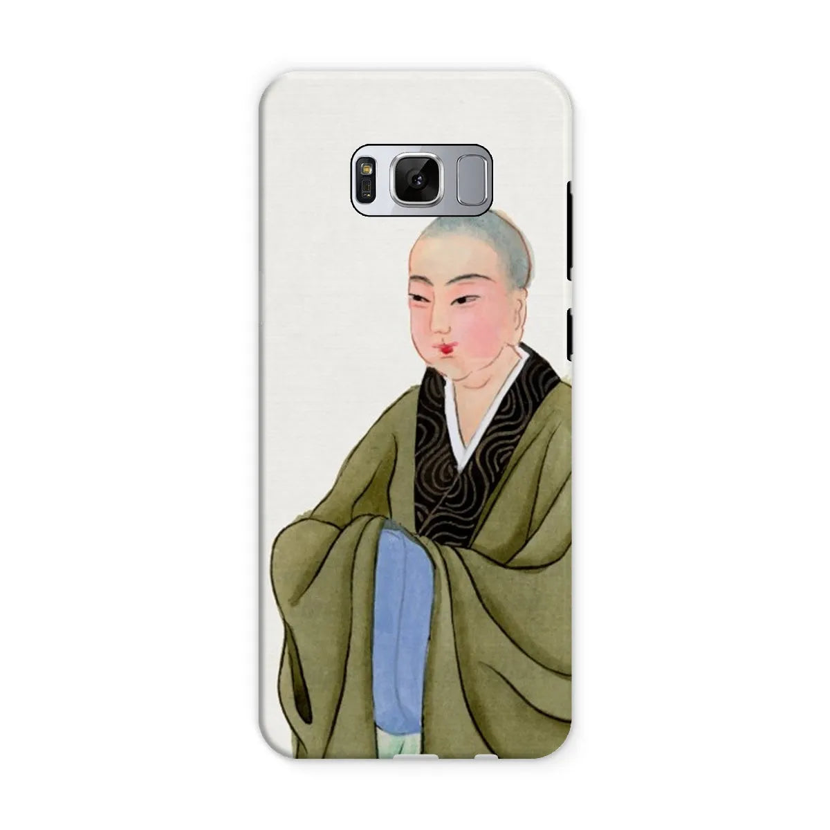 Buddhist Monk - Manchu Chinese Aesthetic Art Phone Case - Samsung Galaxy S8 / Matte - Mobile Phone Cases - Aesthetic Art