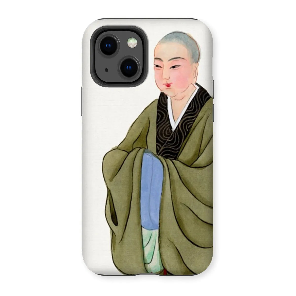 Buddhist Monk - Manchu Chinese Aesthetic Art Phone Case - Iphone 13 / Matte - Mobile Phone Cases - Aesthetic Art