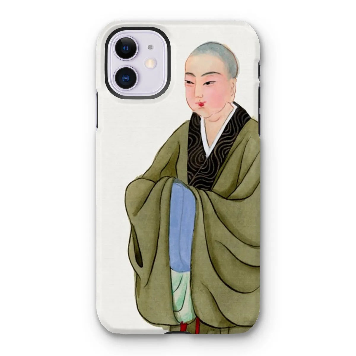 Buddhist Monk - Manchu Chinese Aesthetic Art Phone Case - Iphone 11 / Matte - Mobile Phone Cases - Aesthetic Art