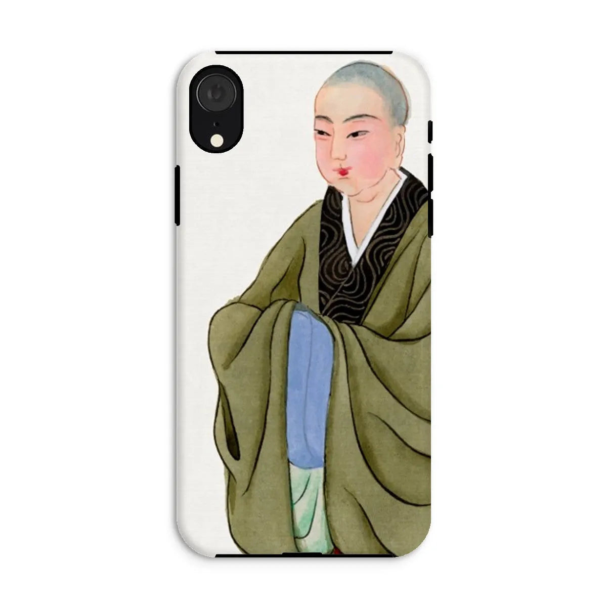 Buddhist Monk - Manchu Chinese Aesthetic Art Phone Case - Iphone Xr / Matte - Mobile Phone Cases - Aesthetic Art