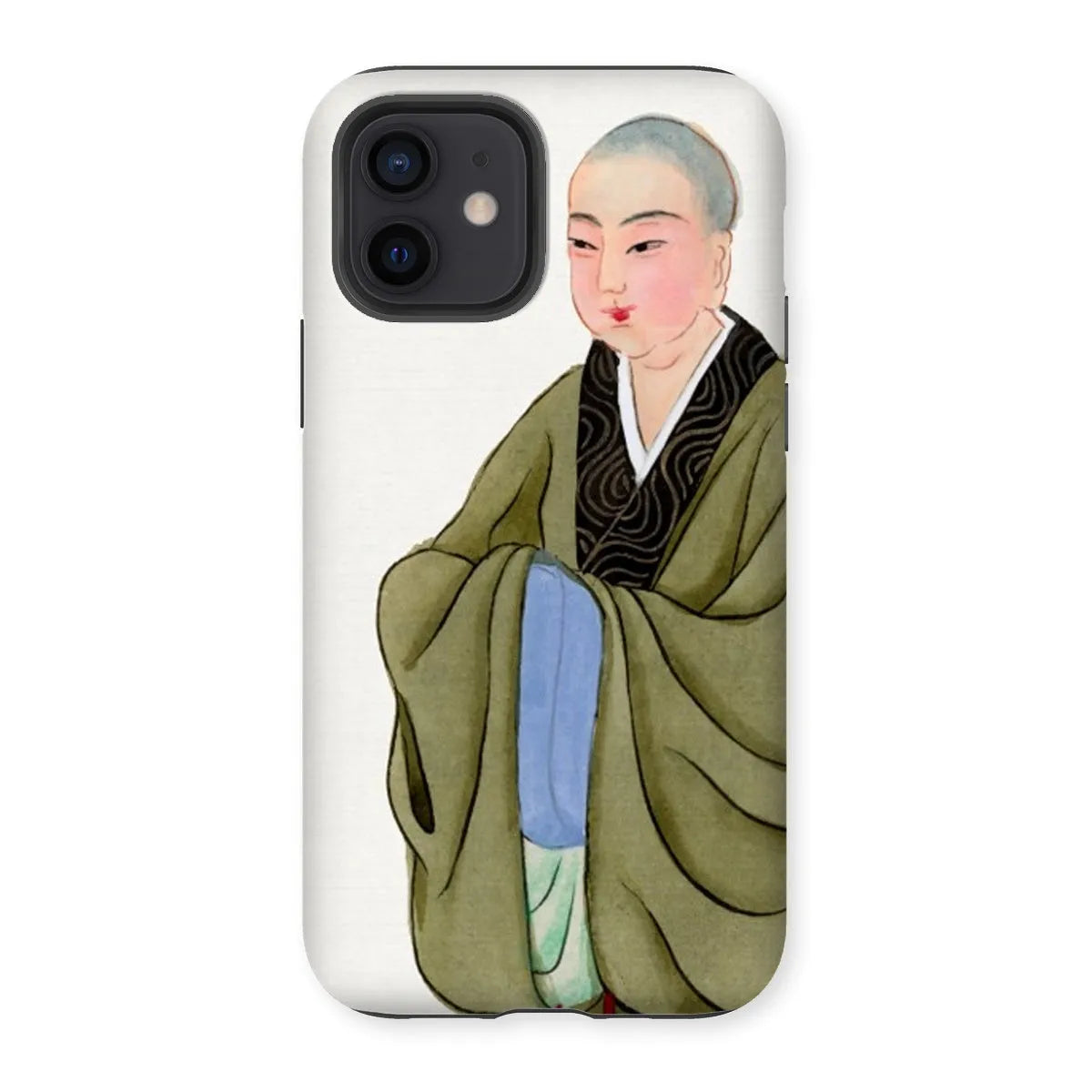 Buddhist Monk - Manchu Chinese Aesthetic Art Phone Case - Iphone 12 / Matte - Mobile Phone Cases - Aesthetic Art