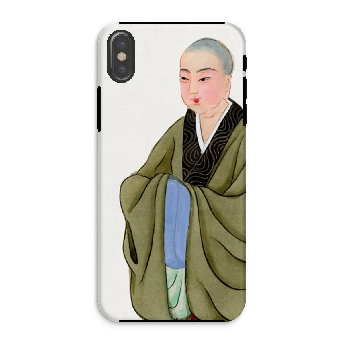 Buddhist Monk - Manchu Chinese Aesthetic Art Phone Case - Iphone Xs / Matte - Mobile Phone Cases - Aesthetic Art