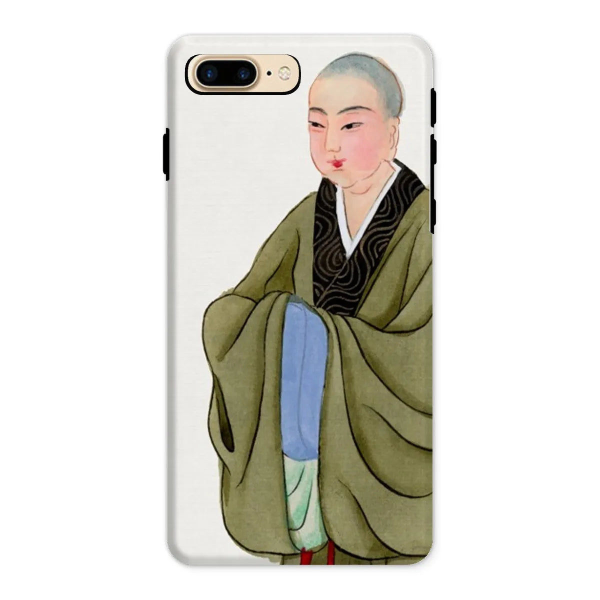 Buddhist Monk - Manchu Chinese Aesthetic Art Phone Case - Iphone 8 Plus / Matte - Mobile Phone Cases - Aesthetic Art