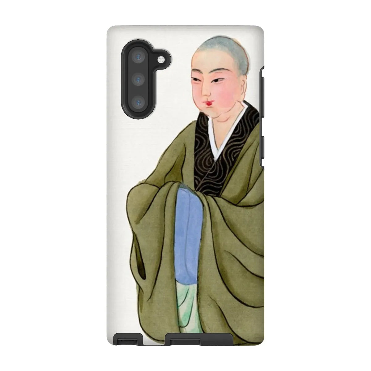 Buddhist Monk - Manchu Chinese Aesthetic Art Phone Case - Samsung Galaxy Note 10 / Matte - Mobile Phone Cases