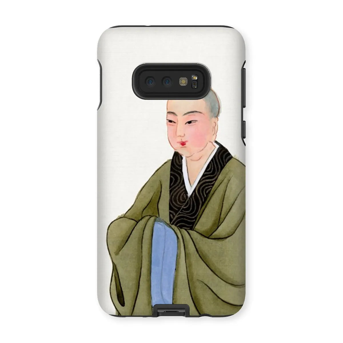 Buddhist Monk - Manchu Chinese Aesthetic Art Phone Case - Samsung Galaxy S10e / Matte - Mobile Phone Cases - Aesthetic