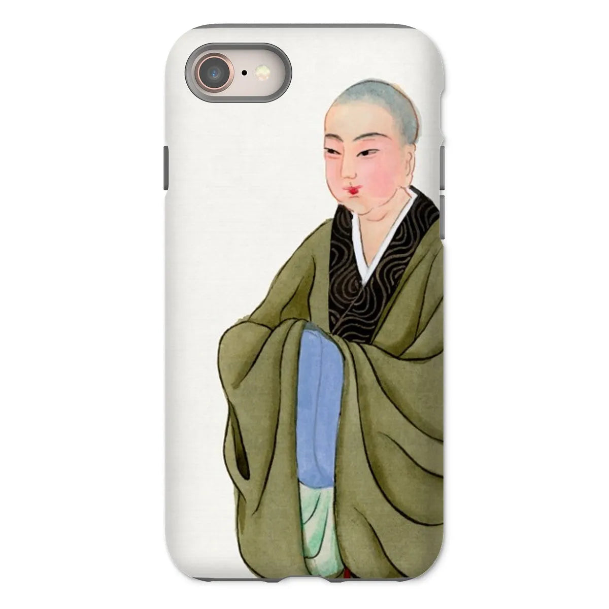 Buddhist Monk - Manchu Chinese Aesthetic Art Phone Case - Iphone 8 / Matte - Mobile Phone Cases - Aesthetic Art
