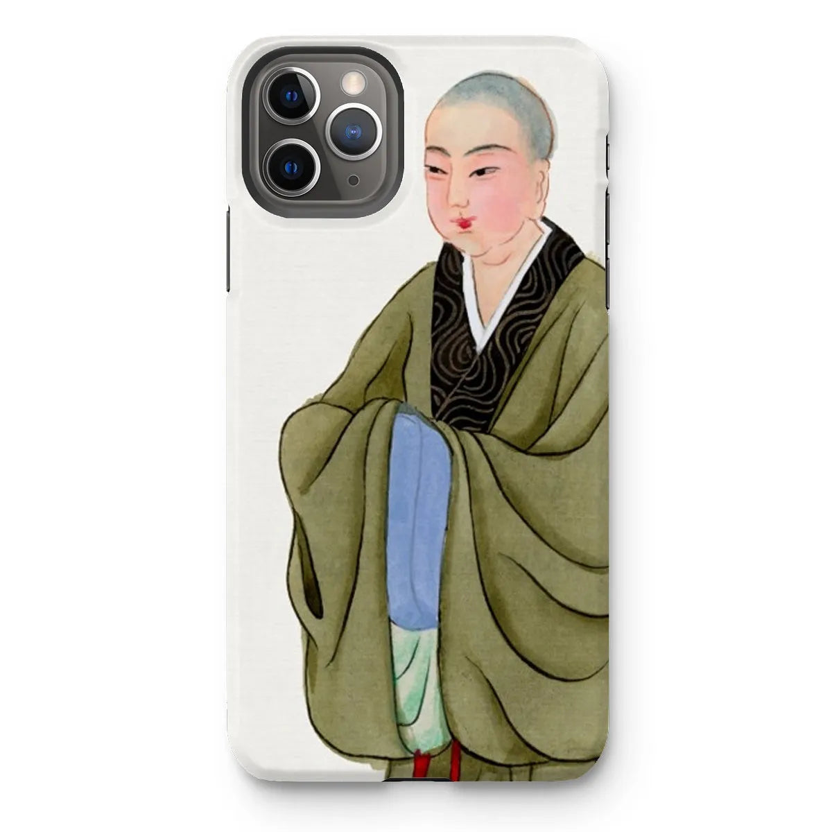 Buddhist Monk - Manchu Chinese Aesthetic Art Phone Case - Iphone 11 Pro Max / Matte - Mobile Phone Cases - Aesthetic Art