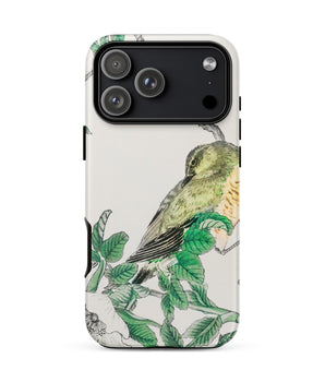 Iphone 17 Pro Max / Matte Bulbul and Rugosa - Numata Kashu Shūchō Gafu Case, Pocket-sized Avian Symphony, Bird