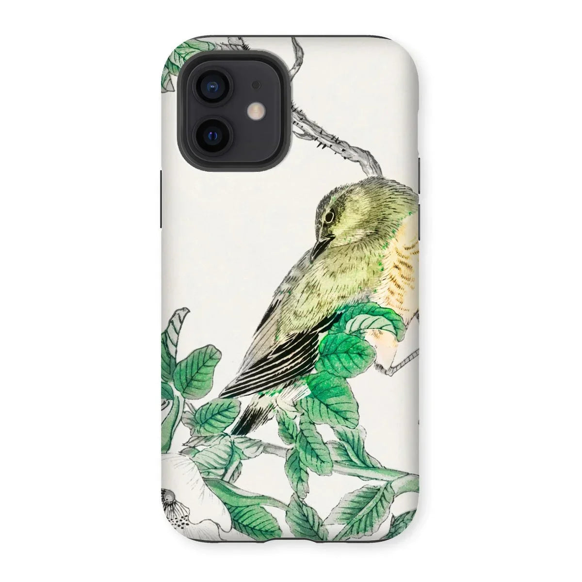 Bulbul and Rugosa - Numata Kashu Shūchō Gafu Iphone Case - 12 / Matte