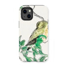 Bulbul and Rugosa - Numata Kashu Shūchō Gafu Iphone Case - 13 Mini / Matte