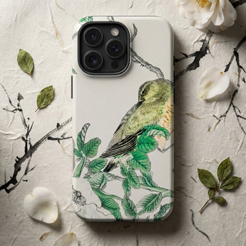 Bulbul and Rugosa - Numata Kashu Shūchō Gafu Iphone Case, Mobile Phone Cases, Toby Leon