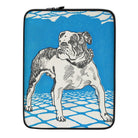 Bulldog - Moriz Jung Dog Art Laptop Sleeve 15″ Computer Covers & Skins