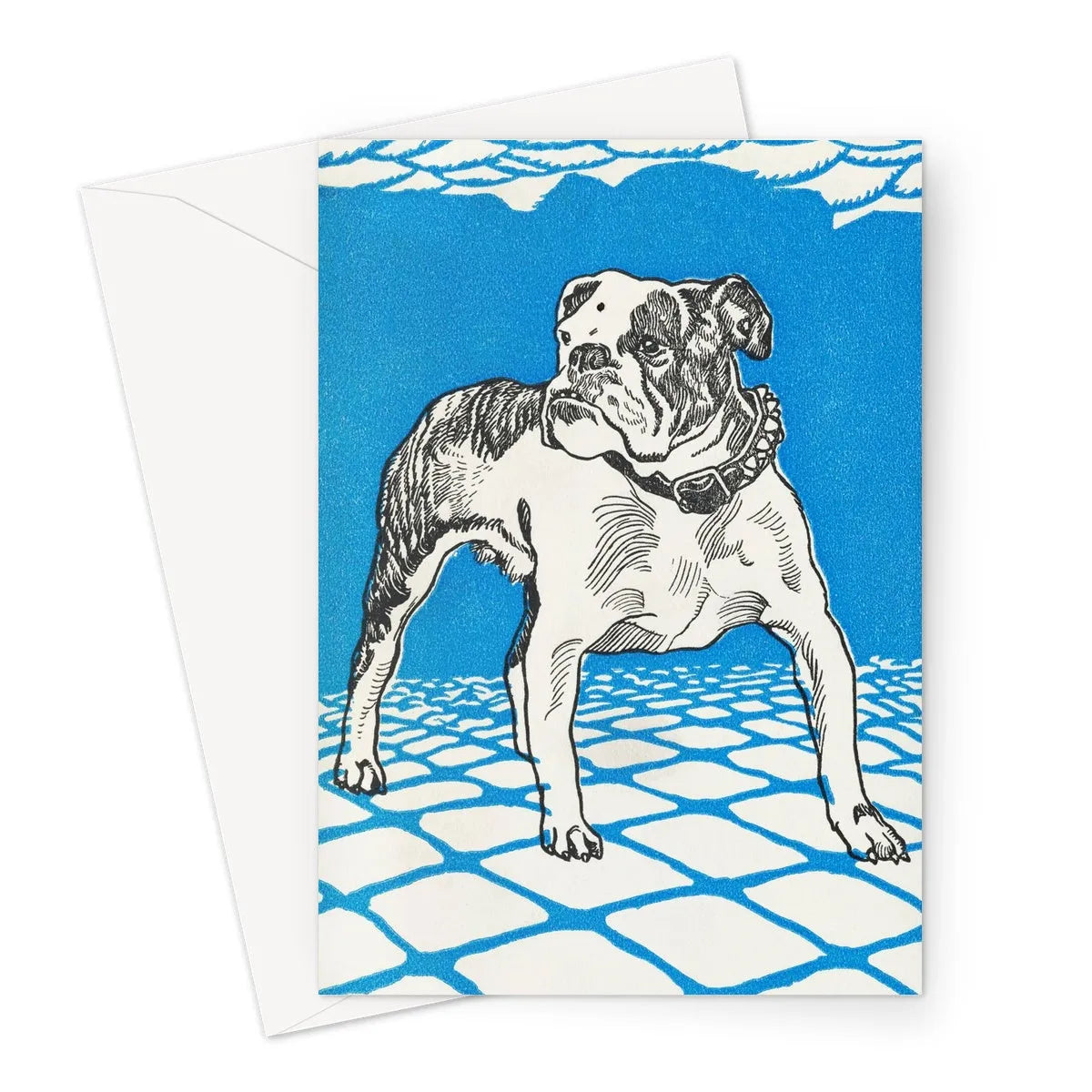 Bulldog By Moriz Jung Greeting Card - Notebooks & Notepads - Aesthetic Art