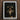 Framed Portrait Man Ornate Dark Blue Gold Attire Gay Matador Art, Queer Power Incarnate, Myth Meets Masculinity