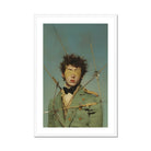 Bullseye - Surreal 18th Century Gay Military Art Print, Framed Portrait Blindfolded Person
